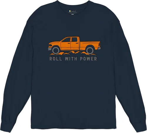 Vista 114 de Tee Hunt Camisetas gráficas y camisetas sin mangas para hombre Roll with Power Pickup Truck