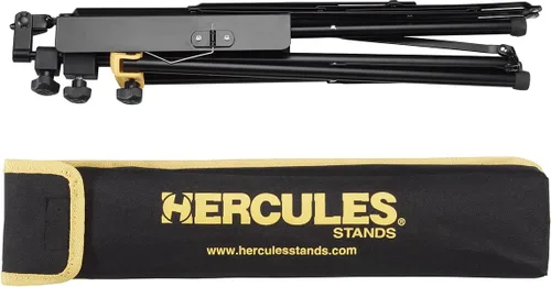 Vista 3 de Hercules BS505B Soporte de música de 3 secciones con bolsa