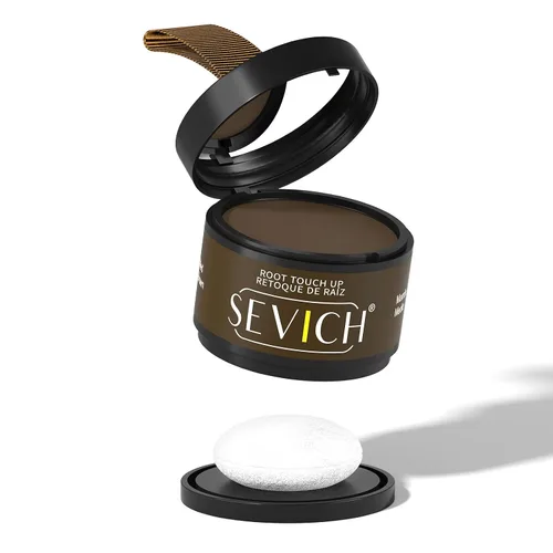 Vista 48 de Polvo para Línea de Cabello Sevich 2.0, Oculta Instantáneamente la Pérdida de Cabello, Polvo para Toque de Raíces, Sombra de Cabello para Mujeres