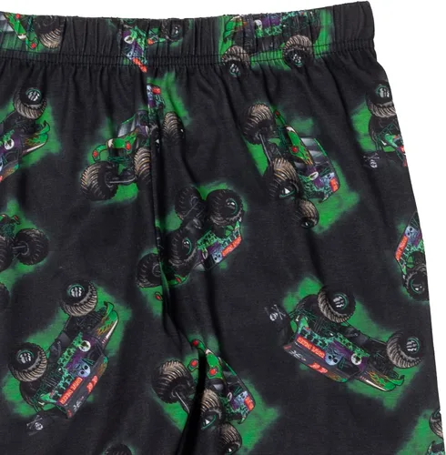 Vista 7 de Monster Jam Grave Digger - Camisa y pantalones de pijama