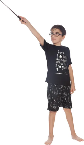 Vista 6 de Harry Potter Intimo - Conjunto de pijama de manga corta para niños grandes