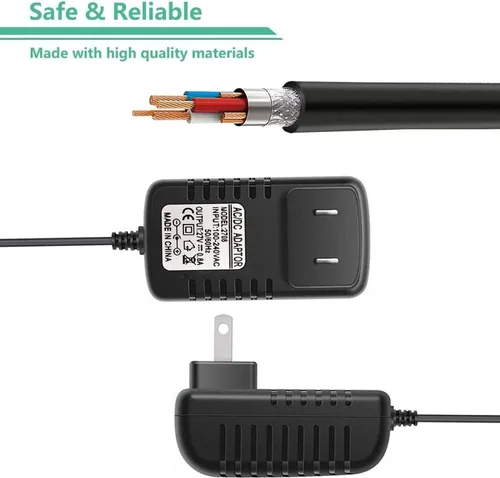 Vista 4 de Cargador de 27 V para pistola de masaje de imagen más nítida, adaptador de corriente compatible con Sharper Image Powerboost Pistola de masaje