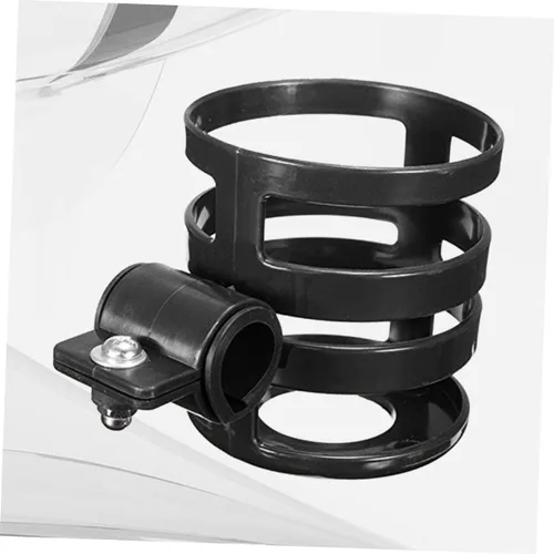 Vista 8 de 2 Pack Stroller Bottle Holder for Bicycles and Scooters Black