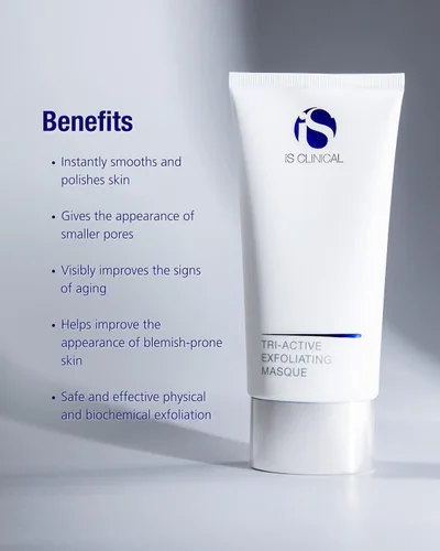 Vista 4 de iS CLINICAL Suaviza y calma el facial clínico; régimen exfoliante e hidratante de la piel; juego de regalo de colección; kit completo facial