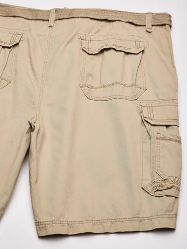 Vista 6 de Unionbay Survivor pantalones cortos de cargo con cinturón para hombre