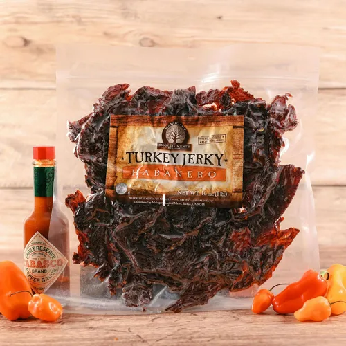 Vista 2 de Mahogany Smoked Meats: Cecina de pavo Habanero - 16oz