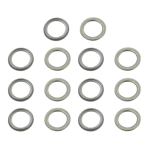 Vista 7 de 201525-4167A 14x Arandelas aplastables de tapón de llenado y drenaje diferencial delantero y trasero - Compatible con Toyota 4Runner Tacoma FJ