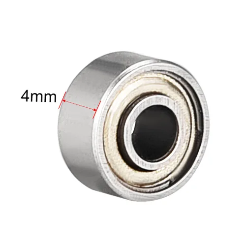 Vista 3 de uxcell 693ZZ 693-2Z 2080093, rodamientos de acero al carbono de 0.118 in x 0.315 in x 0.157 in (paquete de 20)