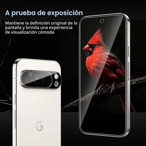 Vista 6 de SPARIN - Protector de pantalla para Google Pixel 9 Pro XL de 6.8 pulgadas, [paquete de 2+2] Pixel 9 Pro XL, vidrio templado, fácil instalación