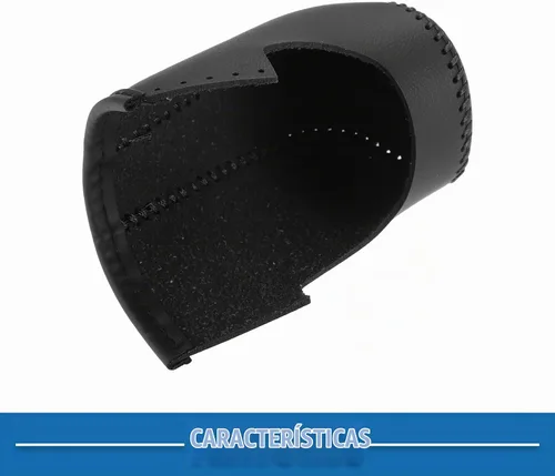Vista 7 de Funda para palanca de cambios de coche para Mazda CX-5 17-22 Negro