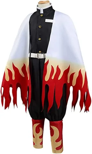 Vista 20 de Moalioi Anime Cosplay Costume Kimono Halloween Women Men's Set Accessories