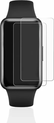 Vista 2 de brotect Paquete de 2 protectores de pantalla compatibles con Huawei Band 7 - Película protectora HD transparente