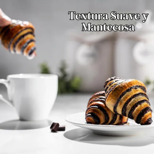 Vista 8 de Pasteles Rugelach Croissant de Chocolate Pan Babka de Chocolate Pastelería de Desayuno Snack de Café Kosher, Sin Lácteos y Sin Nueces