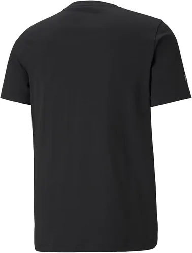 Vista 2 de PUMA MAPF1 Logo Tee + Puma Negro SM, NegroBlanco