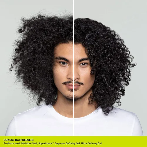 Vista 3 de DevaCurl Definidor con infusión de coco rico en SuperCream Hydra-Definition Blend Estilizador multitarea