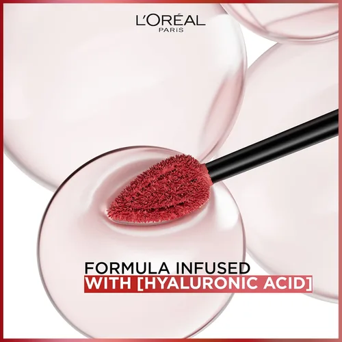 Vista 3 de L’Oréal Paris Infallible Matte Resistance - Labial líquido, hasta 16 horas de duración, tono First Kiss 600, 0.16 onzas líquidas 600 Primer beso