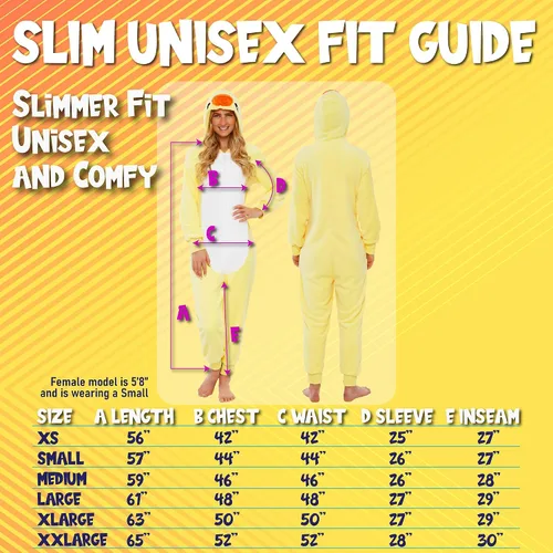 Vista 3 de Funziez! - Disfraz de animal de una pieza para adultos, diseño de felpa para Halloween, traje de cosplay de fruta para mujer y hombre