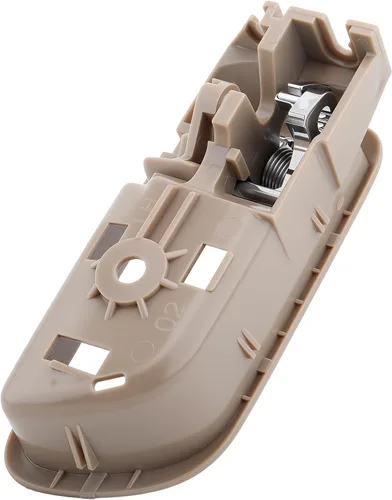 Vista 8 de Manija de puerta interior compatible con Toyota Camry 2002 2003 2004 2005 2006, lado del conductor delantero o trasero, carcasa beige con palanca