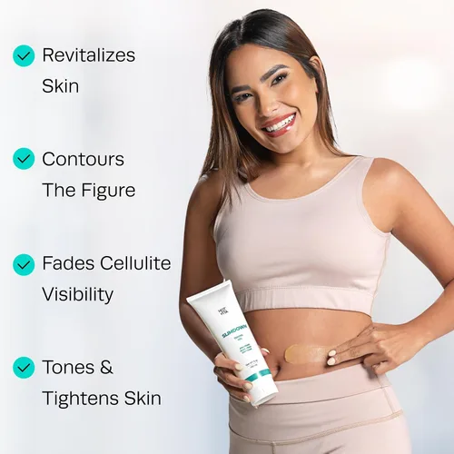 Vista 2 de Hot Vita Slimdown Gel corporal – Gel reafirmante y tonificante de la piel para una piel de aspecto más suave – Gel de contorno corporal con cafeína
