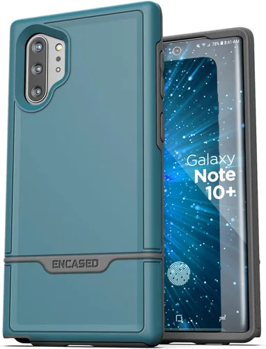 Vista 8 de ENCASED Funda protectora resistente para Galaxy Note 10 Plus (2019 Rebel Armor) Cubierta resistente de cuerpo completo de grado militar