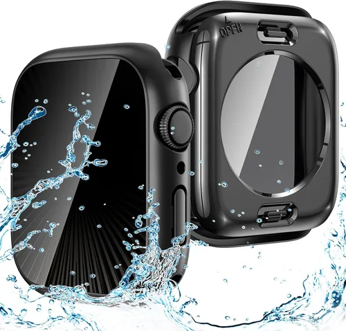 Vista 19 de Goton Funda impermeable con protección de privacidad compatible con Apple Watch, protector de pantalla de 40 mm para Series 6/5/4, SE 3/2/1