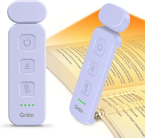 Vista 11 de Luz de lectura Gritin, luz recargable para leer en la cama