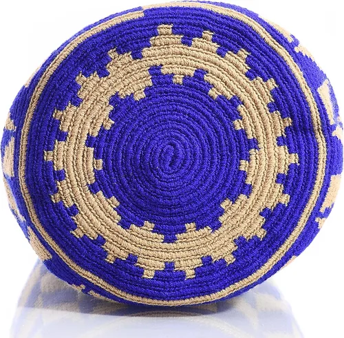 Vista 4 de WYOU Designer Collection, Handwoven Hobo Bucket Bag in Wayuu Crochet