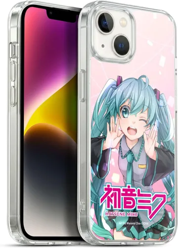 Vista 92 de Head Case Designs Licencia Oficial Hatsune Miku Gráficos Lindos Carcasa de Gel [Protección de Grado Militar] Compatible con Apple iPhone 7