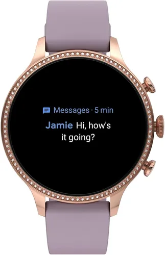 Vista 10 de Fossil - Reloj inteligente con pantalla táctil Gen 6 con altavoz para mujer medición de frecuencia cardíaca oxígeno en sangre GPS pagos sin contacto