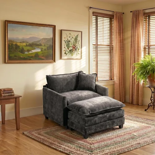Vista 23 de Sofá modular modular de felpilla beige de 78 pulgadas para sala de estar, sofá modular de felpilla beige para sala de estar, sofás para sala