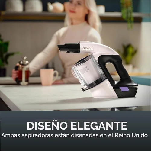 Vista 6 de Gtech Paquete de Aspiradora System Platinum - Incluye la Aspiradora Vertical AirRam Platinum y la Aspiradora de Mano Multi Platinum - Batería