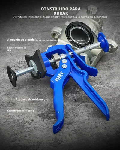Vista 7 de OMT Speedy - Herramienta de compresión de pinza de freno para reemplazo de pastillas de freno, color azul