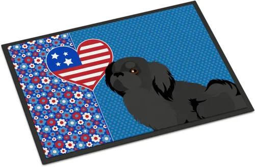 Vista 27 de Caroline's Treasures WDK5119JMAT Airedale Terrier USA - Tapete para interiores o exteriores, 24 x 36 pulgadas, tapete para puerta delantera