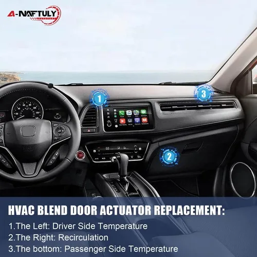 Vista 7 de Actuador de puerta de mezcla HVAC de reemplazo para Chrysler 200 2012-2014/Sebring, Dodge Avenger/Journey/Caliber, Jeep Wrangler/Patriot/Compass Ram