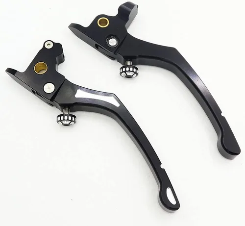 Vista 3 de Motocicleta CNC Palancas de freno embrague ajustable para Harley Touring Street Glide 2014-2016