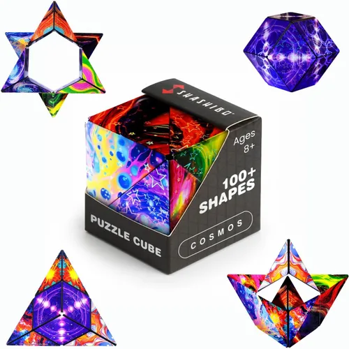 Vista 35 de Shashibo DODECA - Cubo magnético de rompecabezas, juguete para aliviar