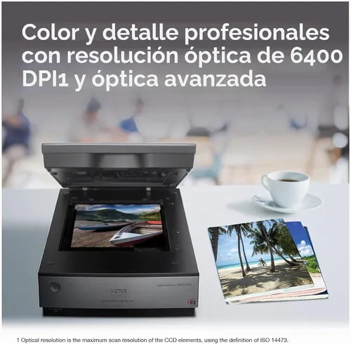 Vista 2 de Epson Perfection V850 Pro escáner