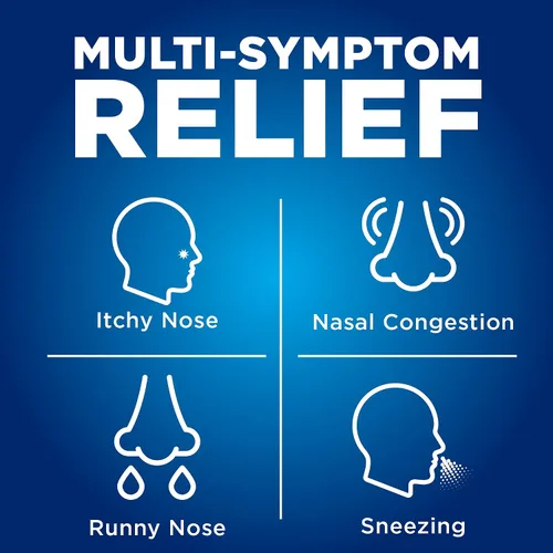 Vista 2 de Amazon Basic Care - Spray nasal de triamcinolona acetónido para alergias de múltiples síntomas, 0.37 fl oz (paquete de 1)