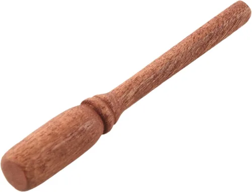 Vista 8 de 4X tallado croaking madera percusión sonido musical madera rana tono bloque juguete