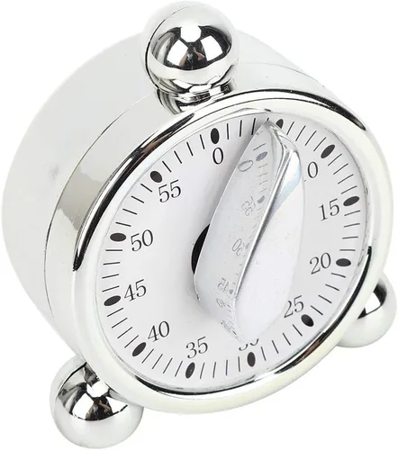 Vista 8 de Temporizador mecánico, pequeño temporizador multifunción, mini temporizador de cocina, reloj despertador para cocina, peluquería y salón de belleza