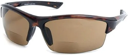 Vista 8 de The Foster II - Lentes de sol bifocales de plástico para lectura deportiva y envolvente, para hombres y mujeres, con certificación ANSI Z87.1 negro