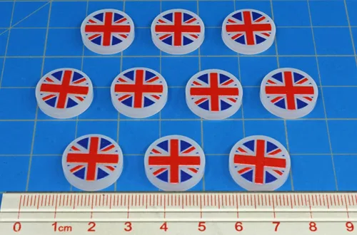 Vista 3 de LITKO Fichas de juego de guerra en miniatura de la Segunda Guerra Mundial, Guerra de invierno, piezas de juego, compatibles con Bolt Action, paquete