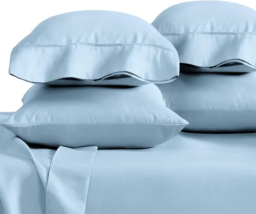 Vista 27 de Bare Home Juego de 2 fundas de almohada de microfibra de tamaño estándar, fundas de almohada refrescantes, doble cepillado, fácil cuidado, cierre