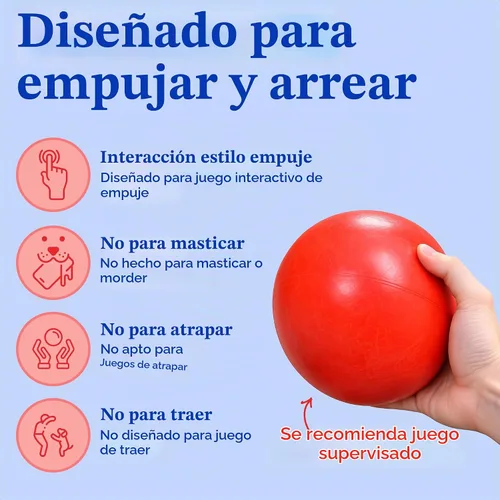 Vista 4 de Prácticamente indestructible (duro), mejores pelota para perros