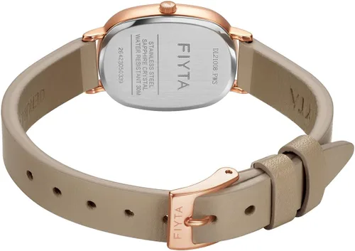 Vista 3 de FIYTA Reloj de cuarzo para mujer, 3ATM, reloj ovalado, elegante regalo para mujer, 0.827 in