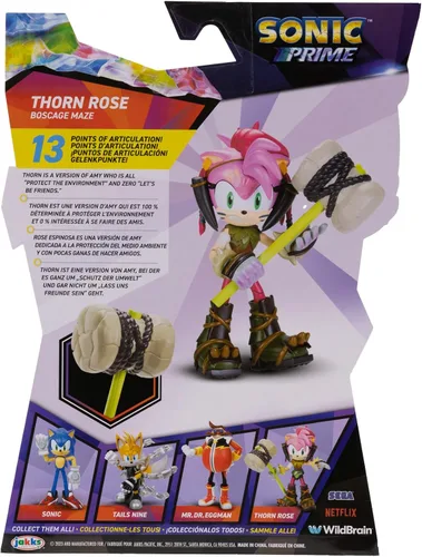 Vista 8 de Sonic Prime - Figura de acción de Thorn Rose de 5 pulgadas