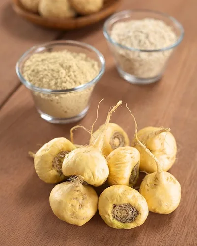Vista 7 de Food to Live Polvo de maca amarilla orgánica, 4 libras, sin OMG, Kosher, molido crudo, harina, a granel