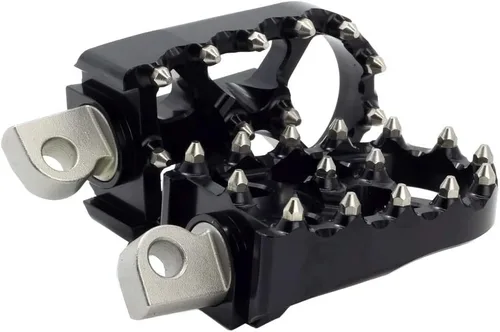 Vista 3 de FLO MOTORSPORTS MX STYLE HARLEY DAVIDSON DYNA clavijas de pedal, Negro