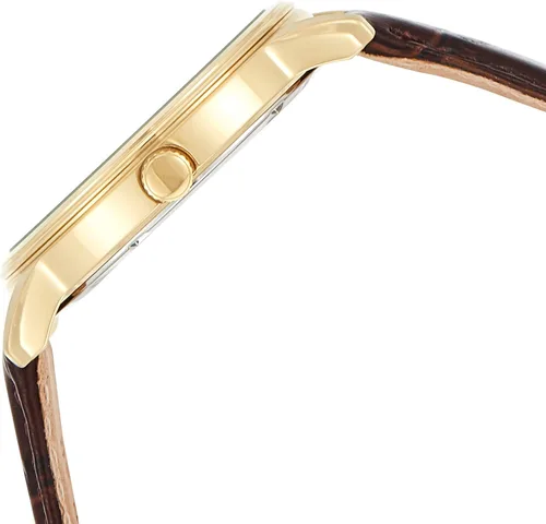 Vista 3 de Seiko Neo Classic SeikoMens Analógico Blanco Casual Cuarzo SUR266P1, Oro