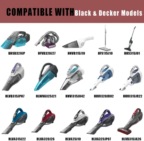 Vista 6 de Cargador de 15 V para Black and Decker 90627870 Dustbuster Aspiradora de mano HHVI315JO42 HHVI320JR02 HFVB320J27 HLVA320JS10 S003AQU1500015 Negro